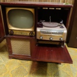 Admiral vintage television/record player console