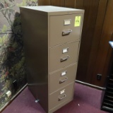 4-drawer HON filing cabinet