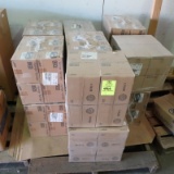 pallet of assorted medical supplies: 3 mil syringes, etc