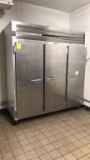 Traulsen 3 Door Stainless Refrigerator