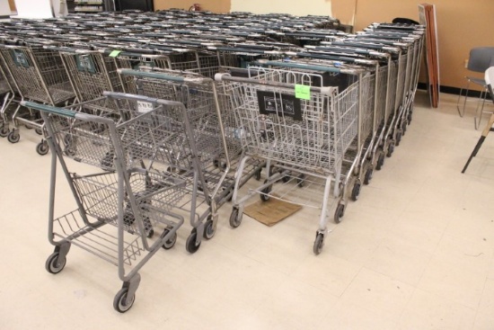 Assorted Shopping Carts