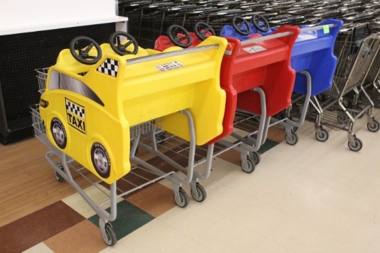 Childrens' Ride-In Shopping Carts