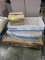 Pallet of stone wool ceiling