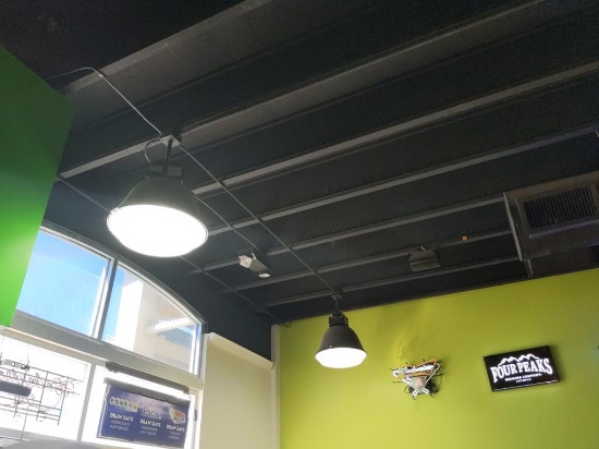 All lights in lobby