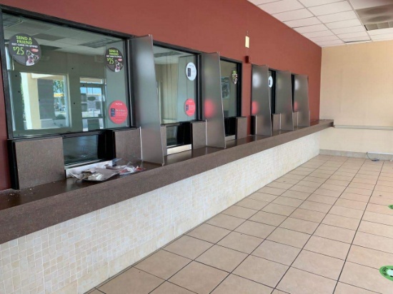 Steel Walls and Millwork of Cash Loans building