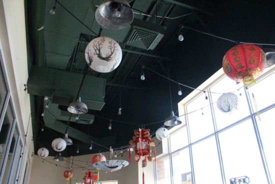 Hanging Lanterns, String Lights And Decor