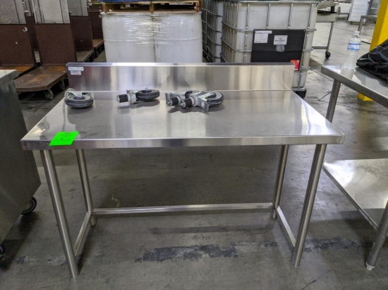 4ft x 2ft Stainless Table