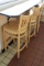 Wooden Bar-Height Chairs