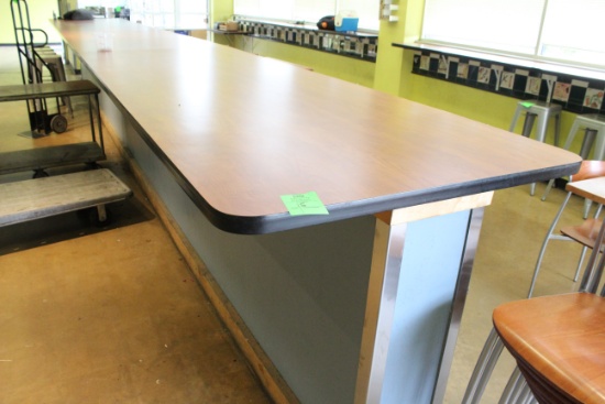 Long Millwork Table