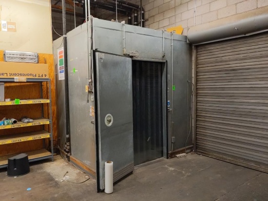 Small walk in freezer