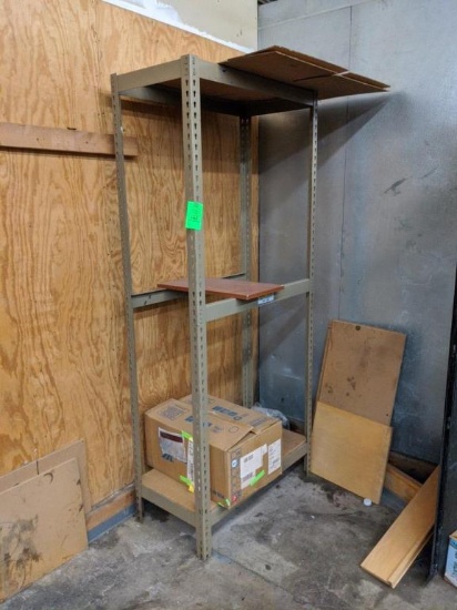 4 racks and contents
