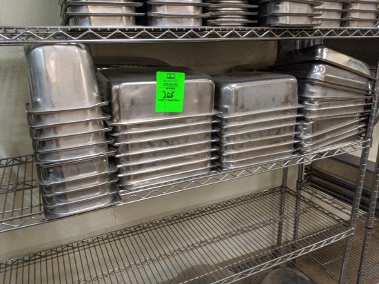 Assorted stainless and plastic inserts