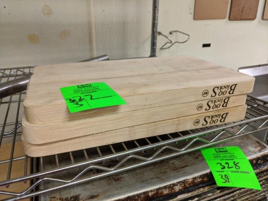 16" X 10" boos cutting boards