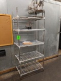 3ft x 7ft rack and contents