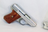 JENNINGS FIREARMS .22 CAL HANDGUN MODEL J-22 AND EMPTY MAGAZINE
