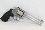 REVOLVER, SMITH AND WESSON, .22 CALIBER, SIX INCH, DOUBLE ACTION