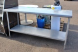6’ Stainless Steel Table