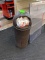 Torpedo trash can