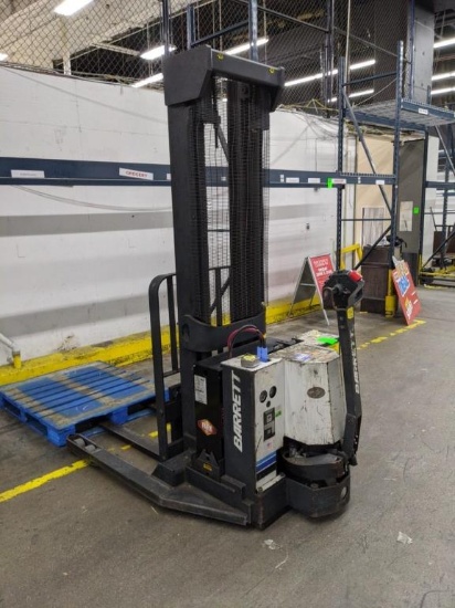 Barrett electric walkie stacker