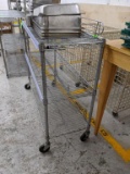 4ft metro rack on casters