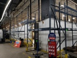 6 sections of pallet racking