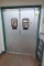 set of aluminum crash doors