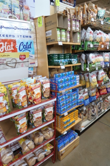wooden merchandiser