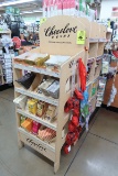 wooden merchandiser