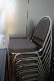 stackable padded chairs
