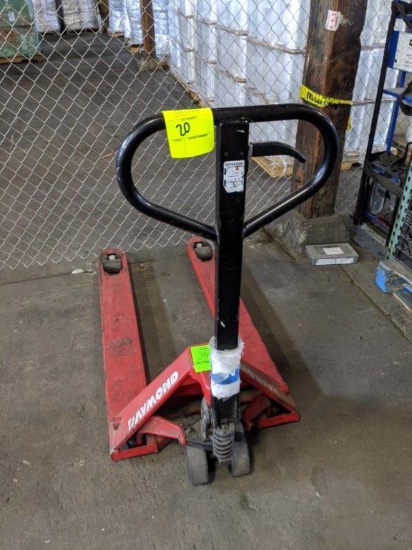 Raymond 5500lbs manual pallet jack