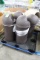 Pallet Of Torpedo Trash Cans