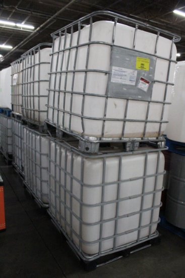 Large Plastic Containers In Steel Cages