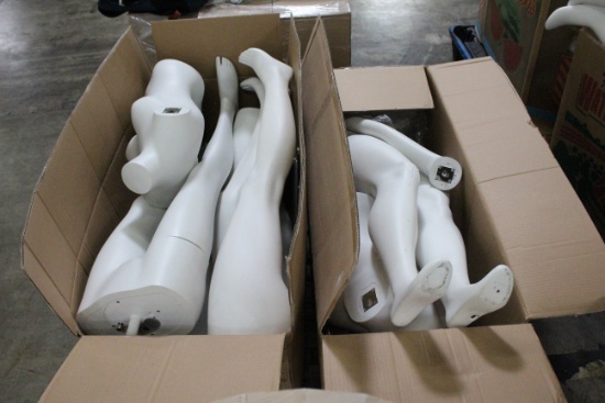 Pallet Of Mondo Mannequin Parts