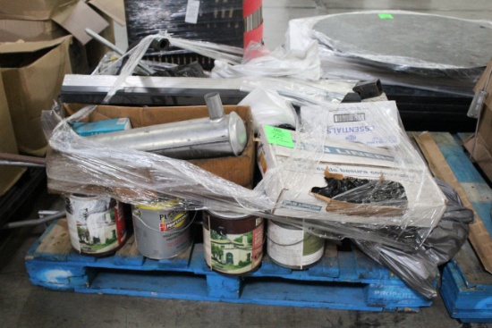 Pallet Of Paint And More