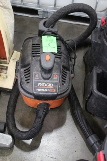 Ridgid 4 Gallon Portable Vac