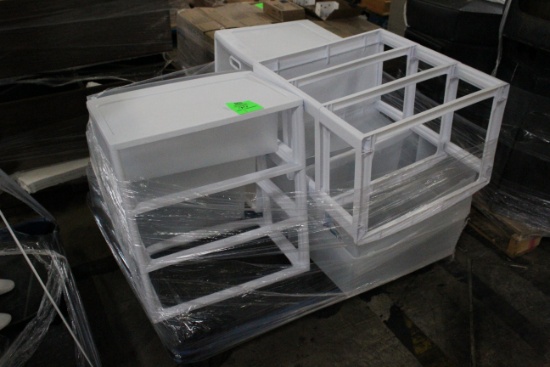 Pallet Of Plastic Organizing Units