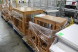 Pallets Of Assorted Wooden Tables