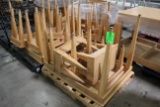 Pallets Of Assorted Wooden Tables