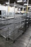 4' Metro Rack On Casters