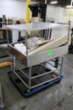 Adjustable Slant Stainless Merchandiser