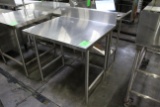 3' Stainless Steel Table
