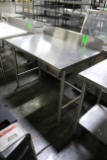 4' Stainless Steel Table