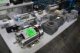 Group Of Assorted Motors And Mechanical Items