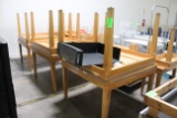 Group Of Assorted Sized Wooden Tables