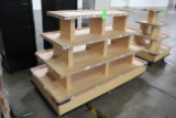 Four Tier Wooden Merchandiser