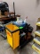 Janitorial cart with Ridgid shop vac