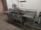Stainless steel 3 compartment sink