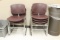 Assorted office and stackable chairs