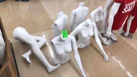 Group Of Loose Mannequin Parts