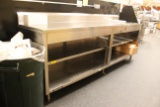 8’ Stainless Table W/ Storage